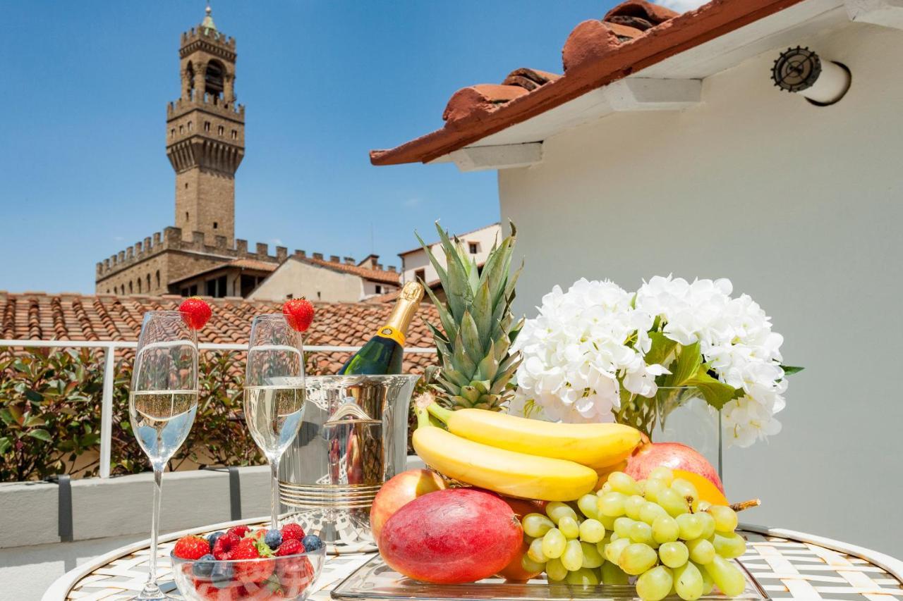 フィレンツェ"Palazzo Signoria" Luxury Loft/Apt With Panoramic Terraceアパートメント エクステリア 写真